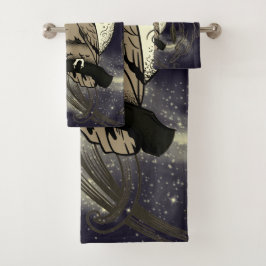 フクロウと幽霊 バスタオルセット