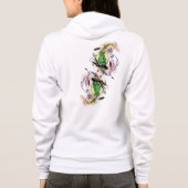 フクロウと幽霊 パーカ (裏面)