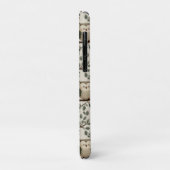 フクロウと森の葉のパターン Case-Mate iPhoneケース (裏面/左)