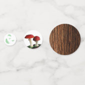 フクロウと森 コンフェッティ (裏面)