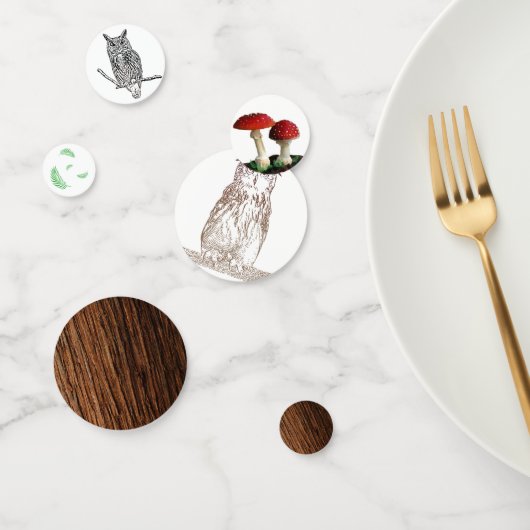 フクロウと森 コンフェッティ (グループ)