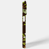 フクロウと花の模様 Case-Mate iPhoneケース (裏面 / 右)