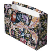 フクロウと花ウィリアム・モリス大抱き枕 ラージペーパーバッグ (裏面アングル)