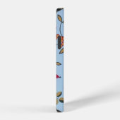 フクロウと花、ウィリアム・モリス Case-Mate iPhoneケース iPhone 12ケース (右側面)