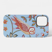 フクロウと花、ウィリアム・モリス Case-Mate iPhoneケース iPhone 12ケース (裏面横)
