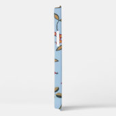 フクロウと花、ウィリアム・モリスCase-Mate iPhone Case-Mate iPhoneケース (裏面 / 右)