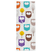 フクロウと葉 ワインギフトバッグ (裏面)