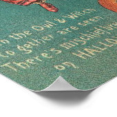 フクロウと魔女 ポスター (角)