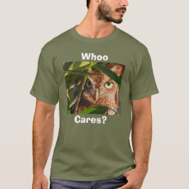 フクロウなんて気にしないTシャツ Tシャツ