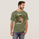 フクロウなんて気にしないTシャツ Tシャツ (正面フル)