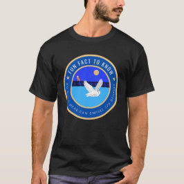 フクロウについての面白い事実 Tシャツ