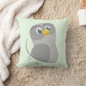 フクロウに賢い クッション (ブランケット)