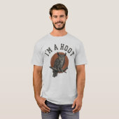 フクロウのざんげ Tシャツ (正面フル)