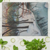 フクロウのふきん キッチンタオル (折り畳み)