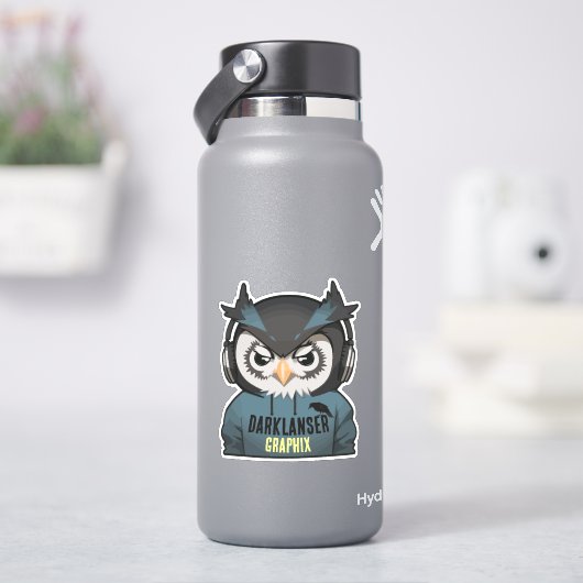 フクロウのエギー シール (HydroFlask)