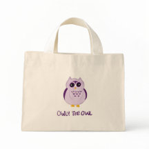 フクロウのオウリー トートバッグ