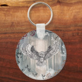 フクロウのキーチェーン キーホルダー (正面)