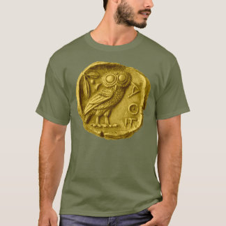 フクロウのギリシャ語 Tシャツ