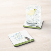 フクロウのコースターを掘り進むこと コースター (右側)