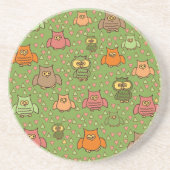 フクロウのコースター コースター (正面)