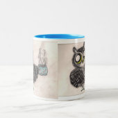 フクロウのコーヒー時間! マグ (中央)