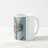 フクロウのコーヒー・マグ コーヒーマグカップ (正面右)