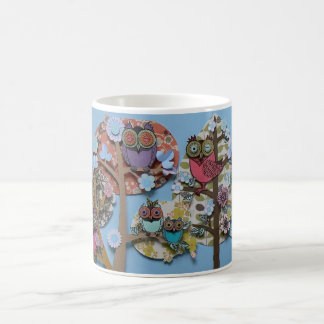 フクロウのコーヒー・マグ コーヒーマグカップ