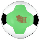 フクロウのサッカーボール サッカーボール (回転)