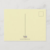 フクロウのシーズンのポストカード ポストカード (裏面)