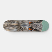 フクロウのスケートボード スケートボード (横)
