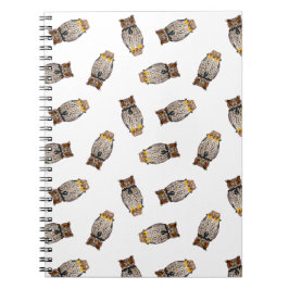 フクロウのトスのノート ノートブック