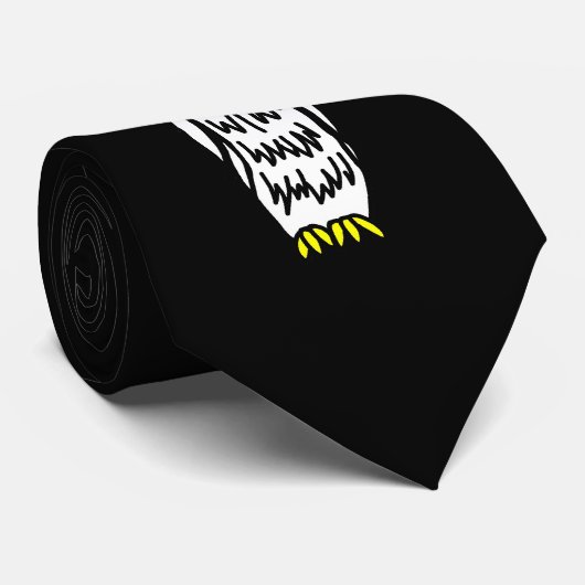 フクロウのトリオ ネクタイ (ロール)