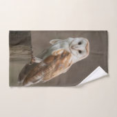 フクロウのバスルーム用タオルセット バスタオルセット (ハンドタオル)