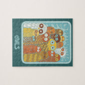 フクロウのパズル ジグソーパズル (横)