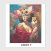 フクロウのファンタジー シール (シート)