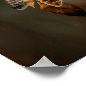 フクロウのポスターのドリームキャッチャーのシリーズ精神 ポスター (角)