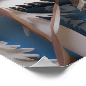 フクロウのポスター ポスター (角)