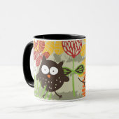 フクロウのマグカップ マグカップ (正面左)