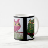 フクロウのマグ コーヒーマグカップ (正面右)