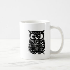 フクロウのマグ コーヒーマグカップ