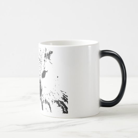 フクロウのマグ モーフィングマグカップ (右)