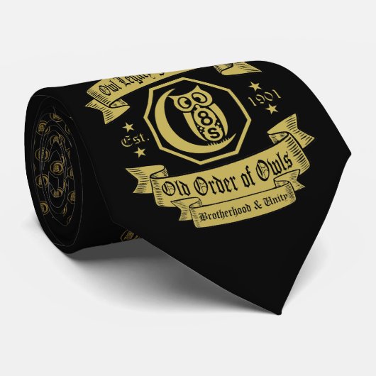 フクロウのレガシー基礎ネクタイ ネクタイ (ロール)