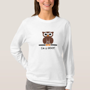 フクロウのワイシャツ Tシャツ