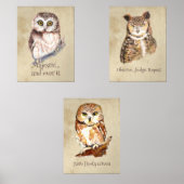 フクロウの不行跡:いたずらと知恵の集まり (正面)