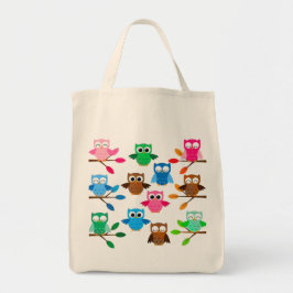 フクロウの予算のトート トートバッグ