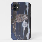 フクロウの例 Case-Mate iPhoneケース (裏面)