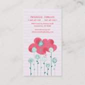 フクロウの名刺 名刺 (裏面)