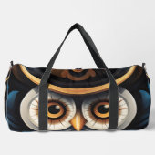 フクロウの名前 ダッフルバッグ (正面)