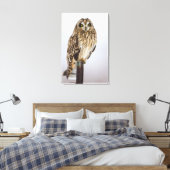 フクロウの垣根 キャンバスプリント (インサイチュ (寝室))