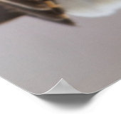 フクロウの垣根 ポスター (角)